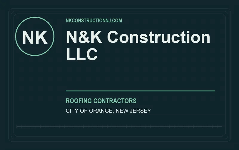 N&K Construction LLC in City of Orange, New Jersey