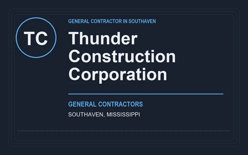 Thunder Construction Corporation in Southaven, Mississippi