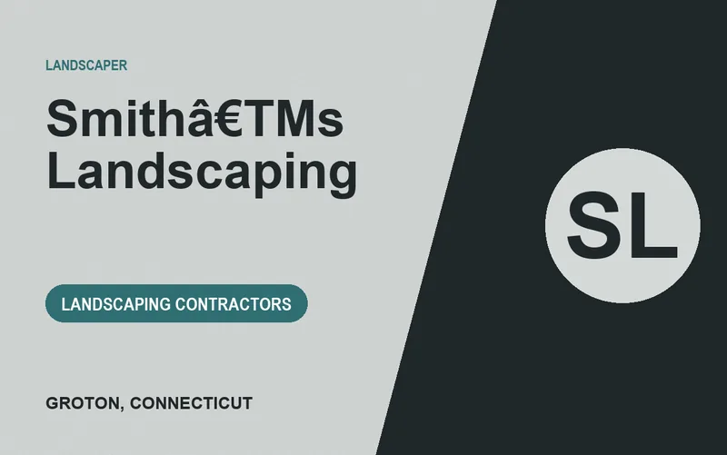 Smithâ€TMs Landscaping in Groton, Connecticut