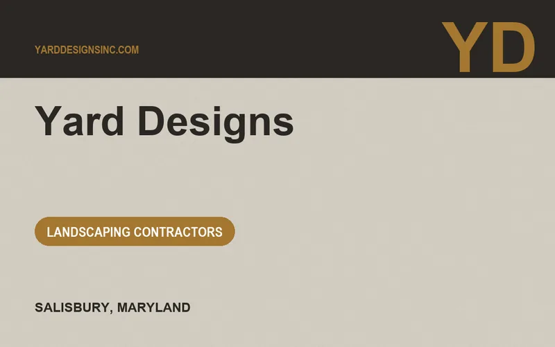 Yard Designs in Salisbury, Maryland
