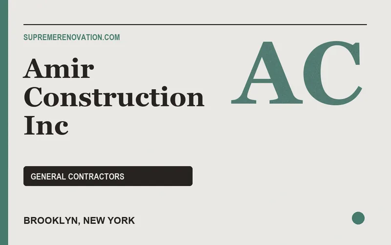 Amir Construction Inc in Brooklyn, New York