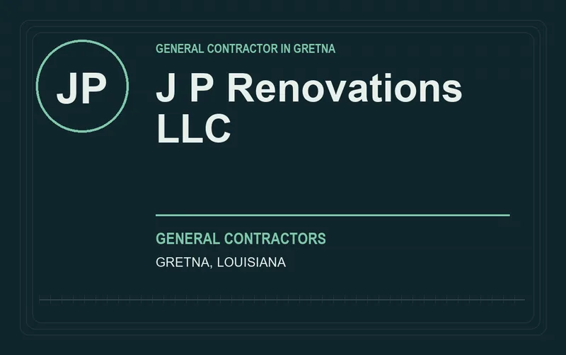 J P Renovations LLC in Gretna, Louisiana
