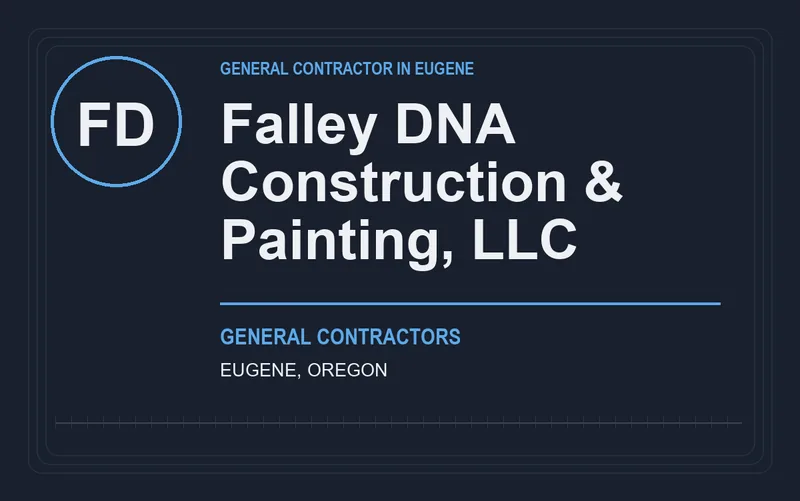 Falley DNA Construction & Painting, LLC in Eugene, Oregon