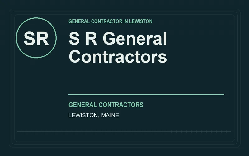 S R General Contractors in Lewiston, Maine
