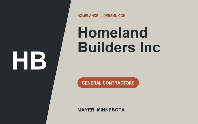 Homeland Builders Inc in Mayer, Minnesota