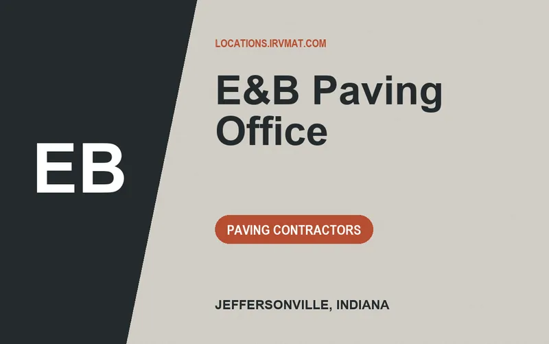 E&B Paving Office in Jeffersonville, Indiana