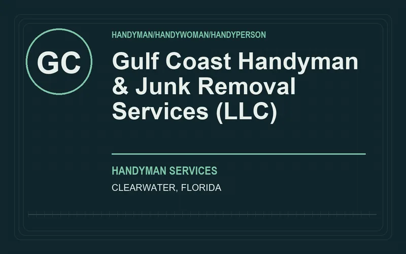 GULF COAST HANDYMAN & JUNK REMOVAL SERVICES (LLC) in Clearwater, Florida