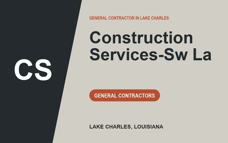 Construction Services-Sw La in Lake Charles, Louisiana