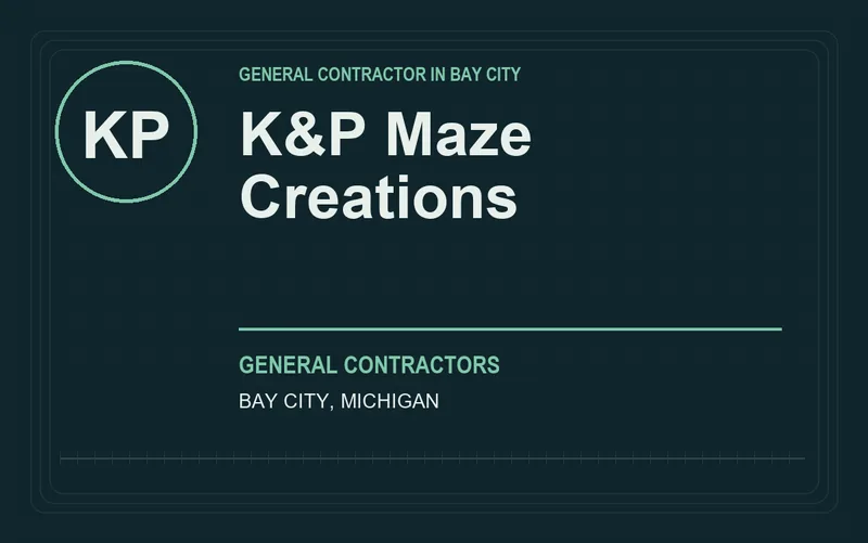 k&p maze creations in Bay City, Michigan