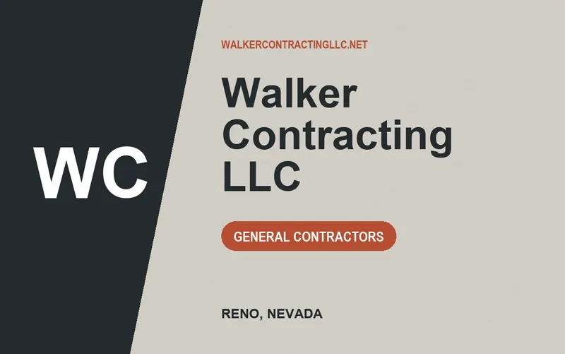 Walker Contracting LLC in Reno, Nevada