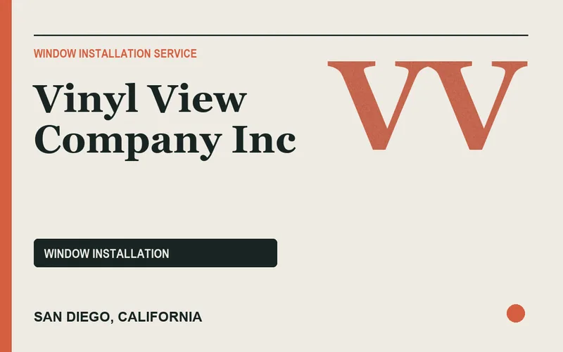 Vinyl View Company Inc in San Diego, California