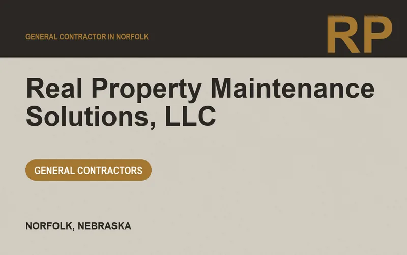 Real Property Maintenance Solutions, LLC in Norfolk, Nebraska