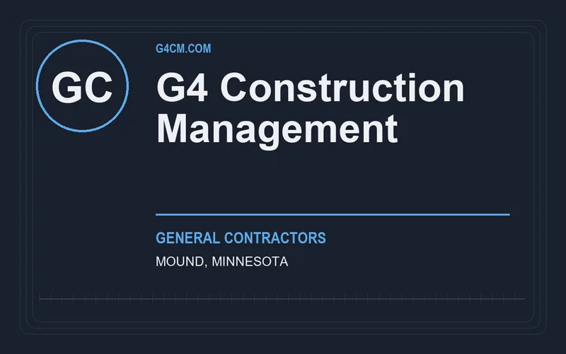 G4 Construction Management in Mound, Minnesota