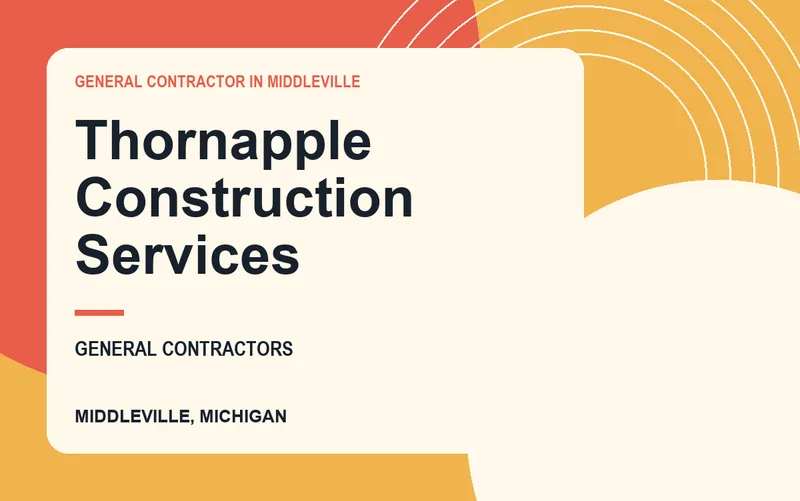 Thornapple Construction Services in Middleville, Michigan