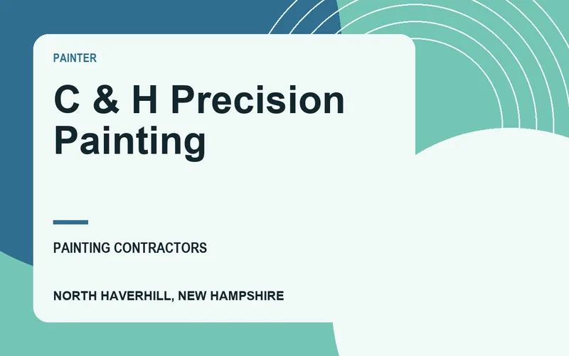 C & H Precision Painting in North Haverhill, New Hampshire