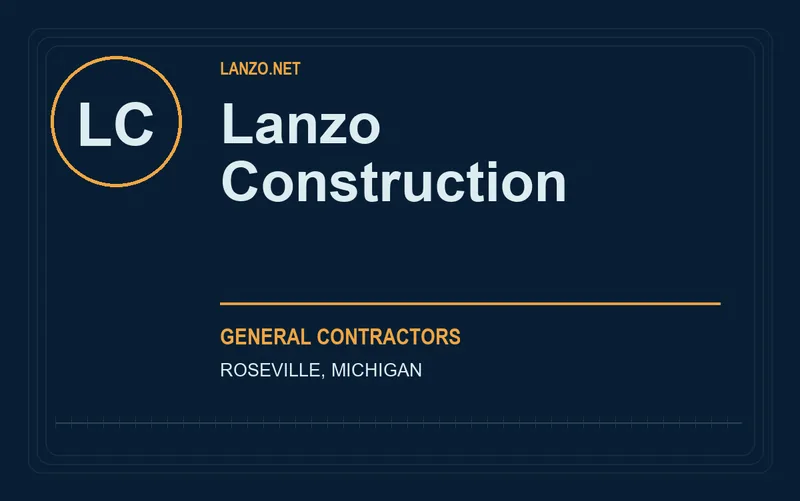 Lanzo Construction in Roseville, Michigan
