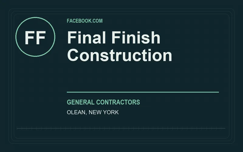 Final Finish Construction in Olean, New York