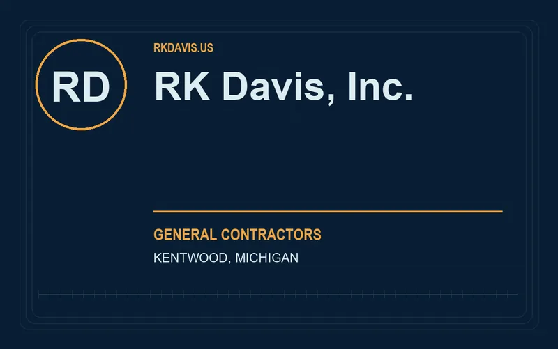 RK Davis, Inc. in Kentwood, Michigan