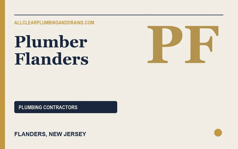 Plumber Flanders in Flanders, New Jersey