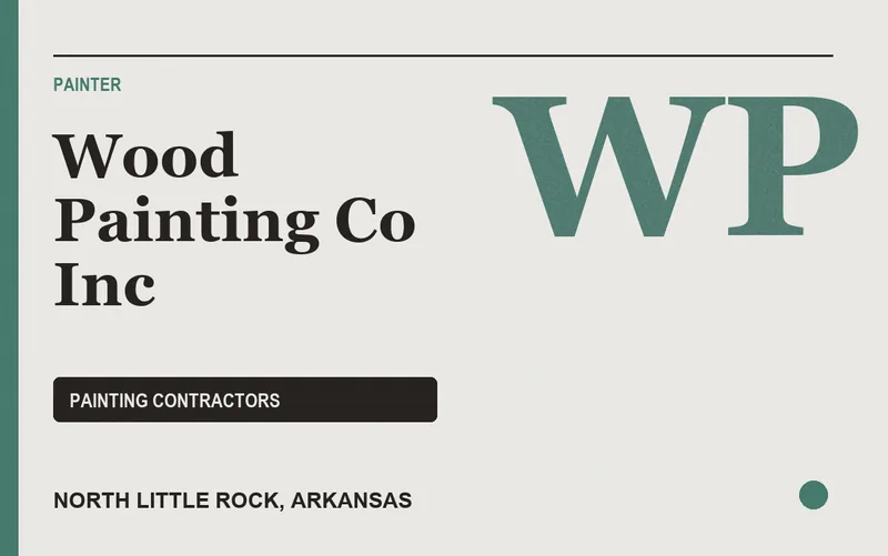 Wood Painting Co Inc in North Little Rock, Arkansas