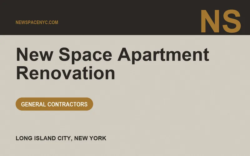 New Space Apartment Renovation in Long Island City, New York