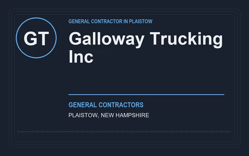 Galloway Trucking Inc in Plaistow, New Hampshire