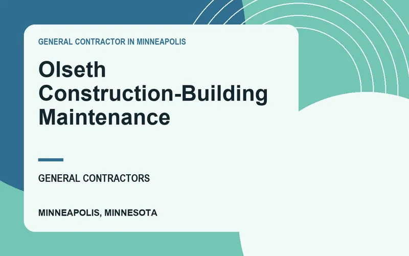 Olseth Construction-Building Maintenance in Minneapolis, Minnesota