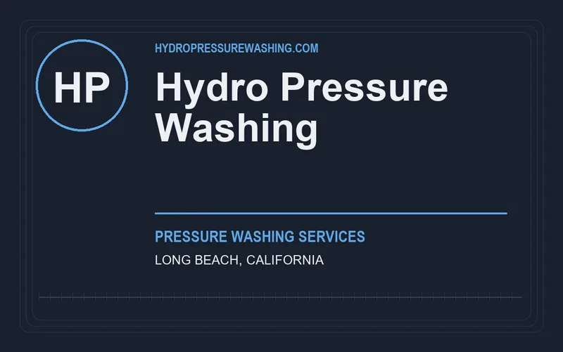 Hydro Pressure Washing in Long Beach, California