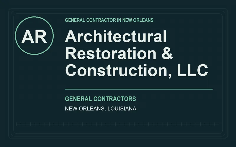 Architectural Restoration & Construction, LLC in New Orleans, Louisiana