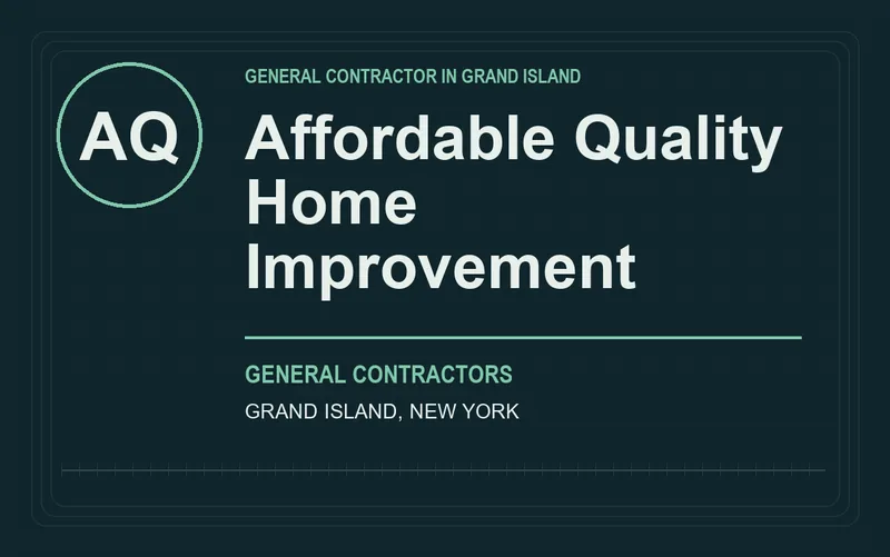 affordable quality home improvement in Grand Island, New York