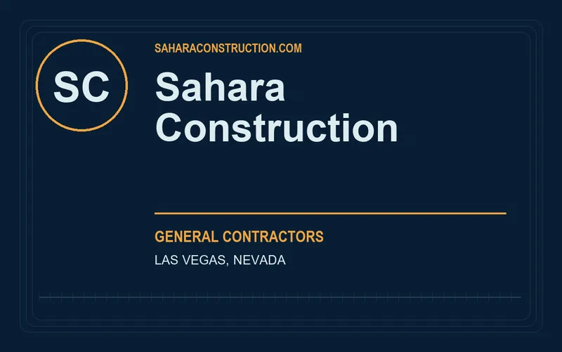 Sahara Construction in Las Vegas, Nevada