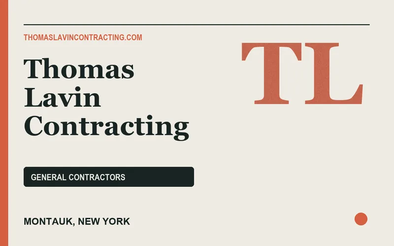 Thomas Lavin Contracting in Montauk, New York