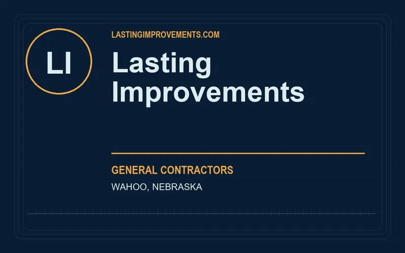 Lasting Improvements in Wahoo, Nebraska