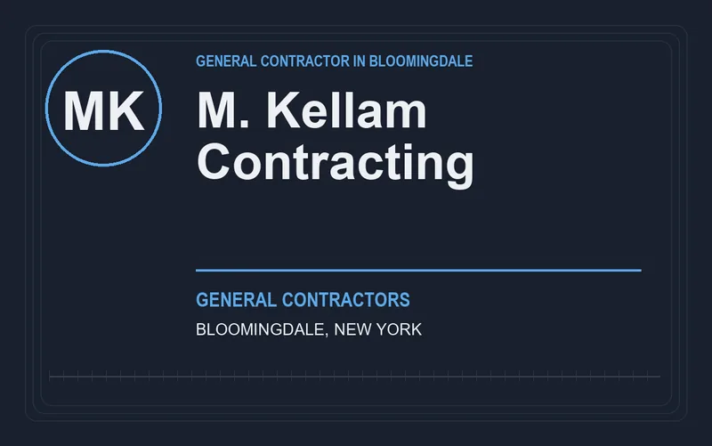 M. Kellam Contracting in Bloomingdale, New York