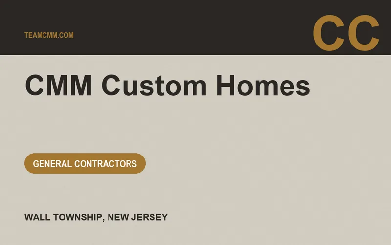 CMM Custom Homes in Wall Township, New Jersey