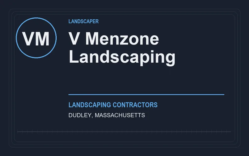 V Menzone Landscaping in Dudley, Massachusetts