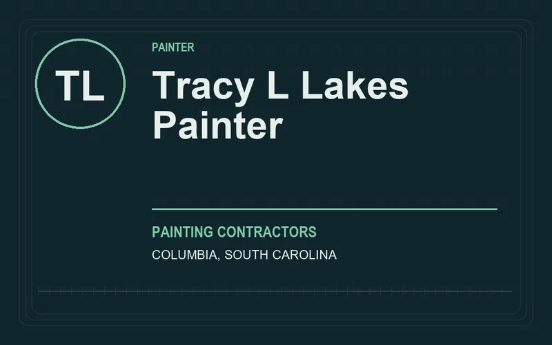 Tracy L Lakes Painter in Columbia, South Carolina