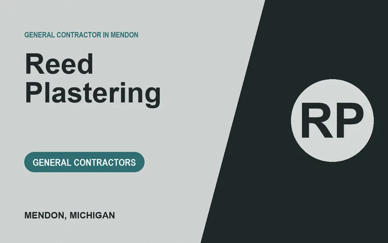 Reed Plastering in Mendon, Michigan