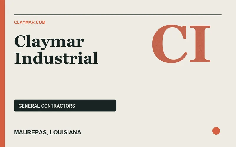 Claymar Industrial in Maurepas, Louisiana