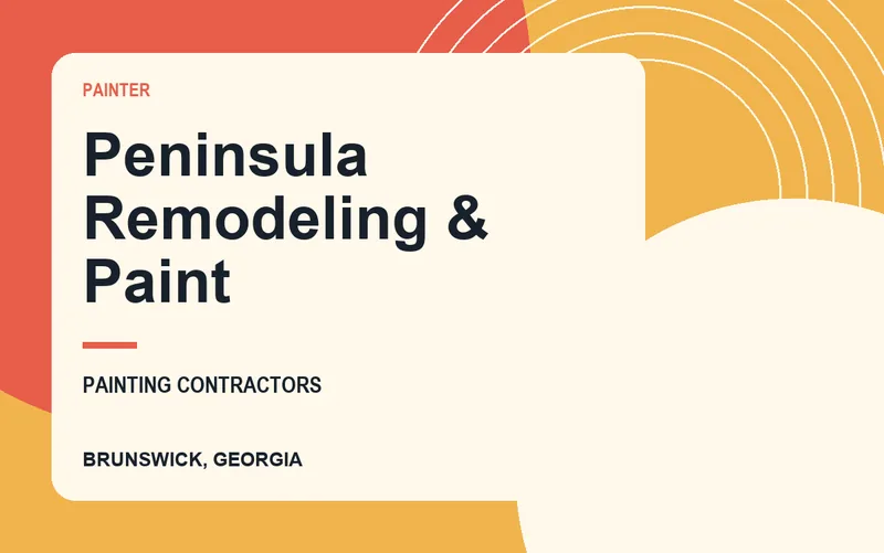 Peninsula Remodeling & Paint in Brunswick, Georgia