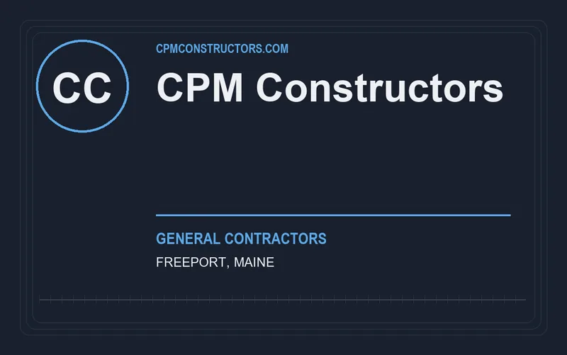 CPM Constructors in Freeport, Maine