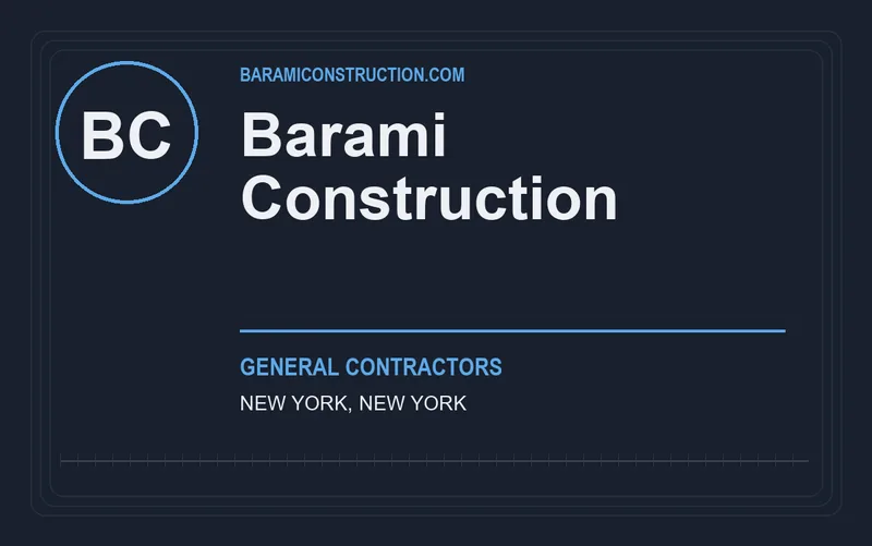 Barami Construction in New York, New York
