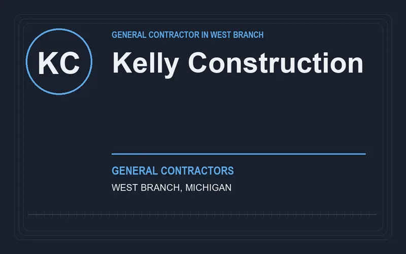 Kelly Construction in West Branch, Michigan