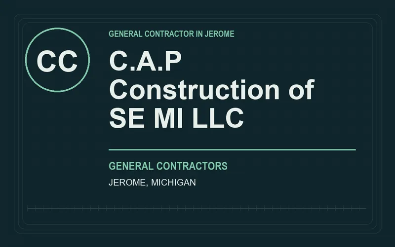 C.A.P Construction of SE MI LLC in Jerome, Michigan