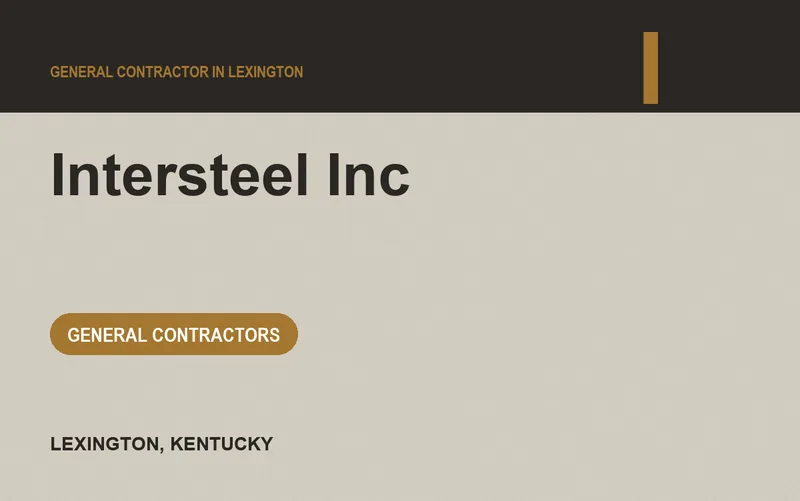 Intersteel Inc in Lexington, Kentucky