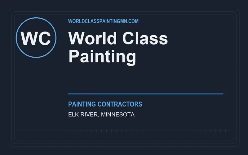 World Class Painting in Elk River, Minnesota