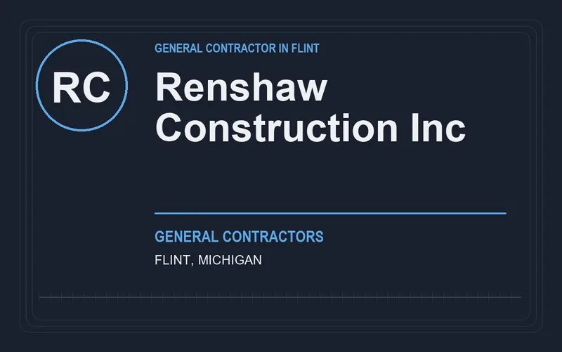 Renshaw Construction Inc in Flint, Michigan