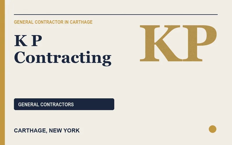 K P Contracting in Carthage, New York