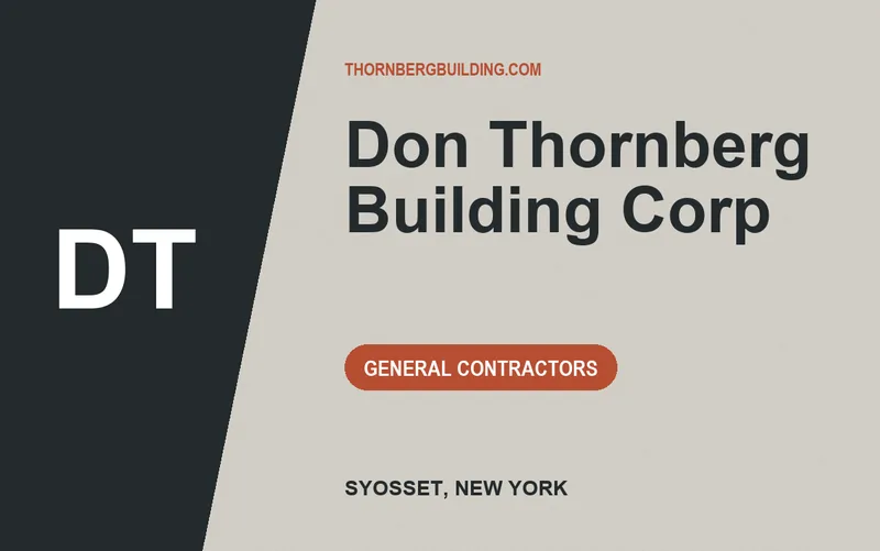 Don Thornberg Building Corp in Syosset, New York