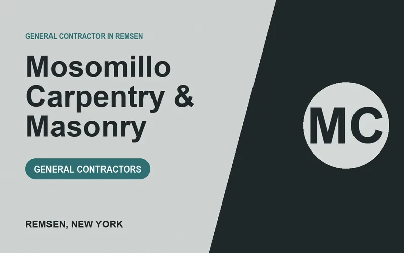 Mosomillo Carpentry & Masonry in Remsen, New York